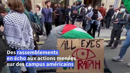Les rassemblements étudiants propalestiniens continuent en Europe