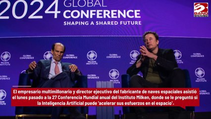 Elon Musk no utiliza IA en SpaceX, insiste en que queda un 'largo camino por recorrer'