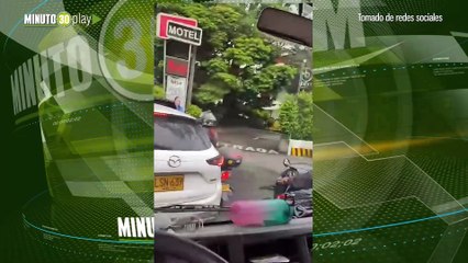 Trancón monumental en la Autopista Sur motociclista sin vida en la vía