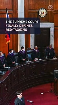 Finally, Supreme Court defines red-tagging as a threat