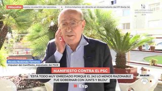 Nicolás Redondo no se calla y dice sin titubeos cuándo murió el PSOE de Pedro Sánchez