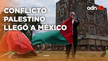 Migrantes palestinos llegan a México y sujetos se pronuncian en Ciudad Universitaria I Todo Personal