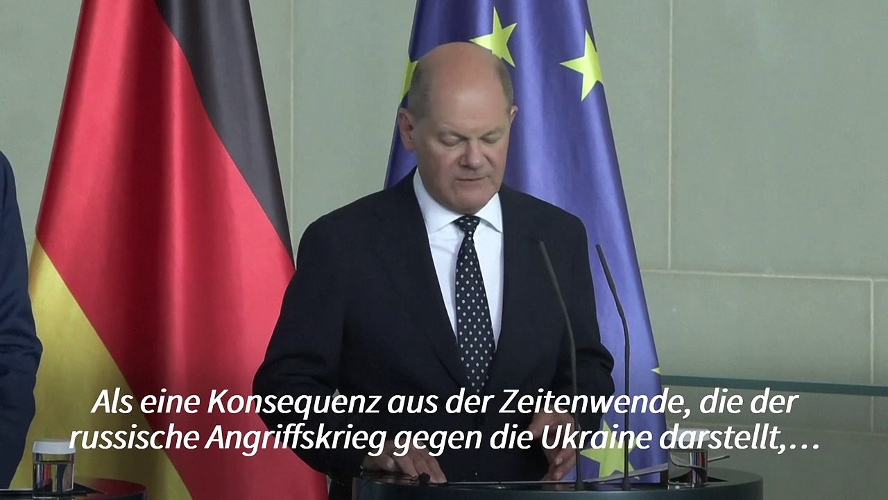 Scholz betont Nato-Beistandspakt: 'Einer für alle, alle für einen'
