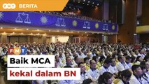 Lebih baik MCA kekal dalam BN, kata penganalisis