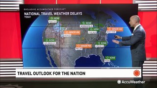 Here's your travel outlook for May 8