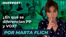 ¿En qué se diferencian PP y VOX? Por Marta Flich