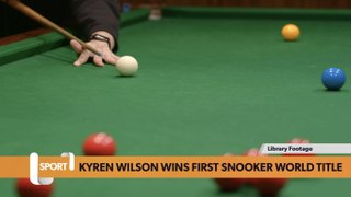 Kyren Wilson wins first World Snooker Championship title