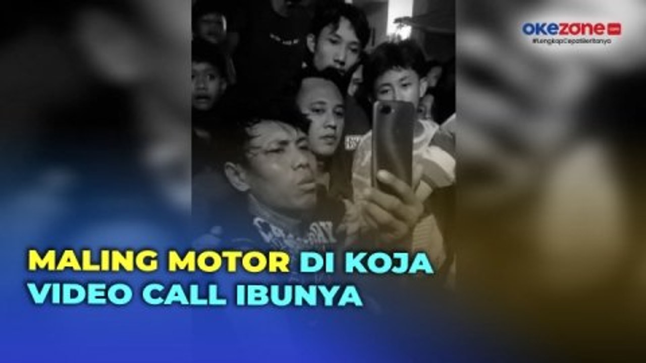 Babak Belur Dihajar Massa, Maling Motor di Koja...