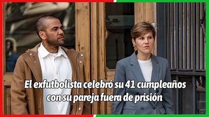 Joana Sanz ayuda a escapar a Dani Alves