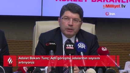 Adalet Bakanı Tunç: Adli görüşme odalarının sayısını artırıyoruz