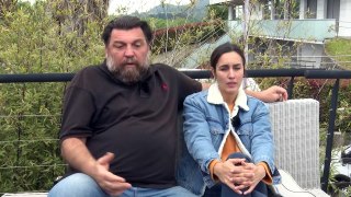 Hovik Keuchkerian y Megan Montaner ruedan su nueva película en San Sebastián