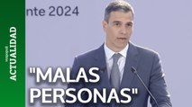 Pedro Sánchez habla de 