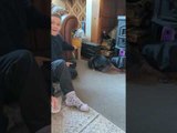 Rabbit Performs Flip Tricks With Cardboard Roll Mesmerizing Kids With Her Talent