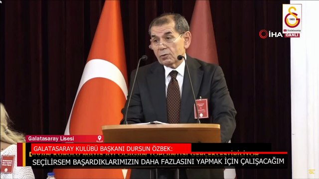 Dursun Özbek: Futbol takımımız yeni sezonu Kemerburgaz Metin Oktay Tesisleri’nde açacak