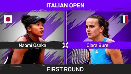 Osaka makes winning return in Rome