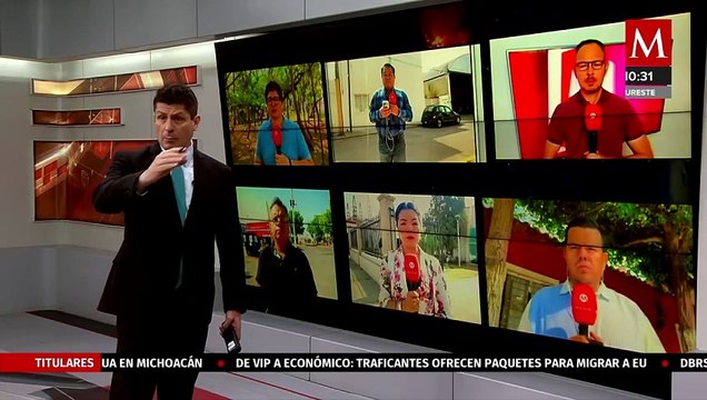 ¡A 50 grados! Habitantes de Ciudad Valles salen a las calles para evitar sofocarse ante apagones