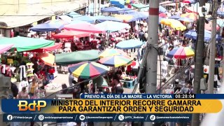 Alcalde de La Victoria pide al ministro del Interior ayuda para reorganizar Gamarra