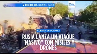 Rusia lanza un ataque 'masivo' con misiles y drones contra las instalaciones energéticas de Ucrania