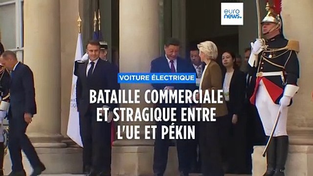 Bataille commerciale et stratégique entre l’UE et la Chine sur les véhicules électriques