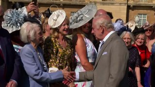 King and Queen host first garden party of the summer