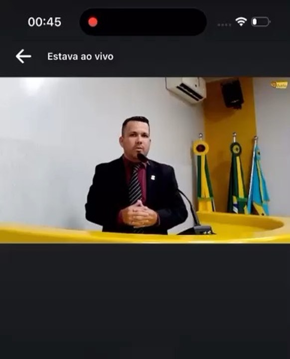 Fala de alipio na integra