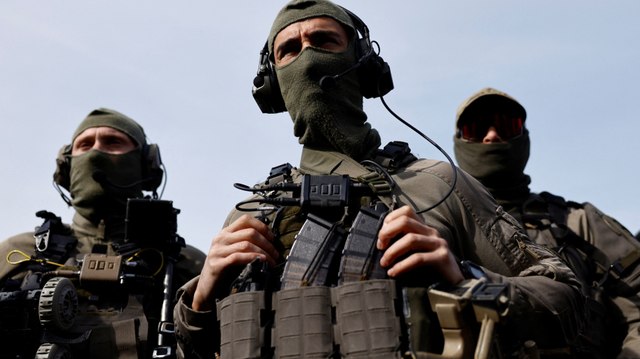 Las fuerzas de élite francesas se preparan para los Juegos Olímpicos