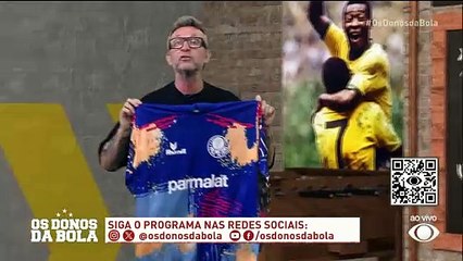 Neto promete apresentar Donos com camisa do Palmeiras se meta de arrecadação para o RS for batida