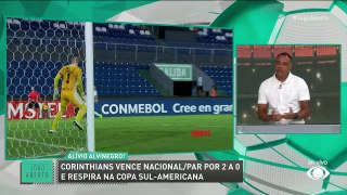 Renata Fan elogia Yuri Alberto na vitória do Corinthians sobre o Nacional-PAR; veja análise da partida