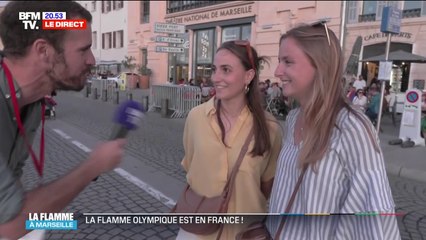 Arrivée de la flamme olympique: "C'était un chouette moment" décrivent ces deux Marseillaises