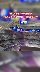 Tifo en el Bernabéu ⚽