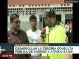 Anzoátegui | Niños y niñas participaron en la tercera consulta pública de saberes y aprendizaje