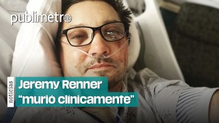 Jeremy Renner “murió clínicamente” tras accidente con máquina quitanieves.