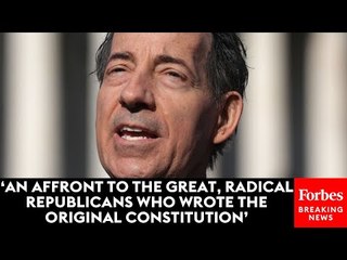 'Completely Unconstitutional': Jamie Raskin Slams GOP's Bill For Census Citizenship Question