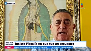 Uriel Carmona asegura que el obispo Salvador Rangel fue víctima de un secuestro exprés
