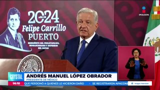 “Fue algo excepcional”: López Obrador sobre los apagones