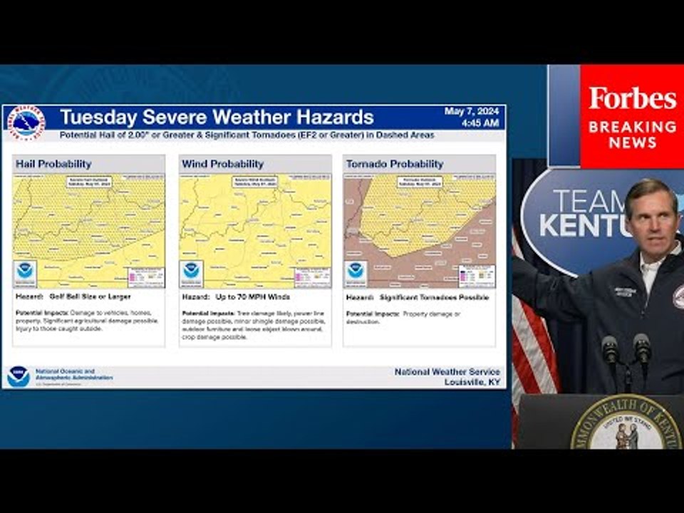 BREAKING NEWS: Gov. Andy Beshear Holds Press Briefing As Severe Storms ...
