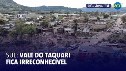 Vale do Taquari (RS) tem cenário de devastação após enchente