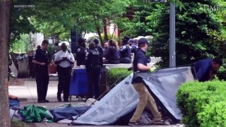 Police Begin Clearing Pro-Palestinian Tent Encampment at George Washington University, Dozens Arrested