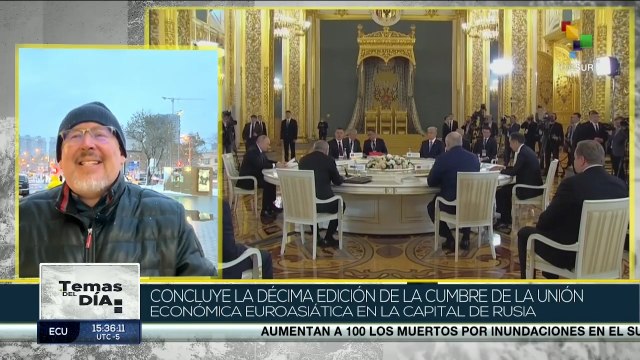 El presidente de Rusia, Vladímir Putin, destacó la eficacia de la Unión Económica Euroasiática a pesar de las sanciones norteamericanas.