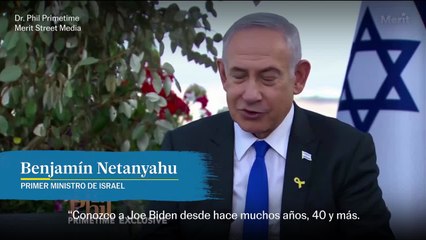 Netanyahu: "Espero que Biden y yo podamos superar nuestros desacuerdos"