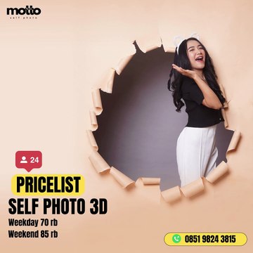 SELF PHOTO 3D DI MALANG . WA 0851 9824 3815