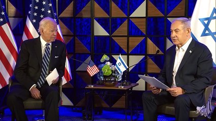 Netanyahu "espera superar" las diferencias con Biden respecto a Gaza