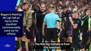 Tuchel blasts linesman and referee for late De Ligt controversy