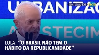 Lula alerta: 