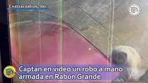 Captan en video un robo a mano armada en Rabón Grande