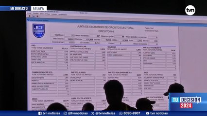 Download Video: Continúa el conteo de votos del circuito 8-4