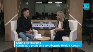 Elecciones en el Colegio de la Abogacía de La Plata - Marina Mongiardino, candidata a presidente por Abogacía Unida + Abogar