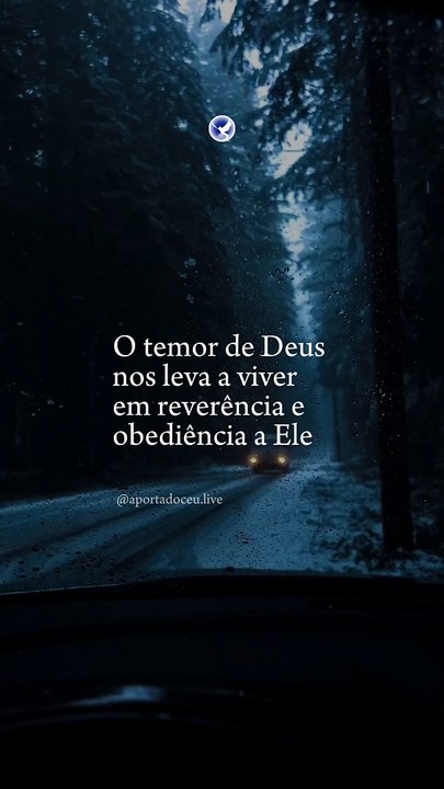 O Temor a Deus