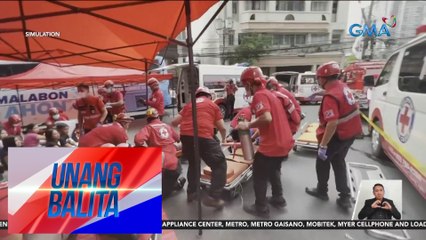 PHL Red Cross, ipinakita ang maaaring mangyari kapag tumama ang 'The Big One' | UB