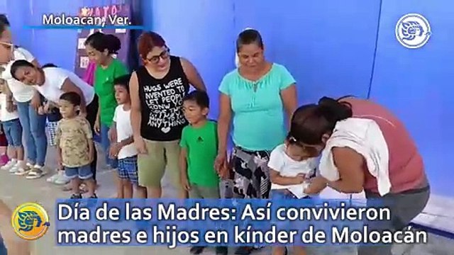 Día de las Madres: Así convivieron madres e hijos en kínder de Moloacán